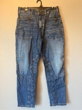 Pilcro Women's Relaxed Blue Denim Jeans